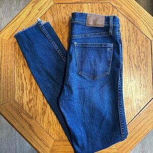 *MADEWELL* Medium Wash 10" High Rise Skinny Jeans Size 27 Tall